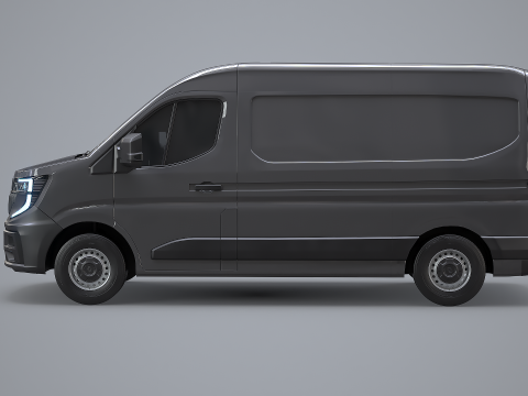 Renault Master 2025 senza interni Modello 3D