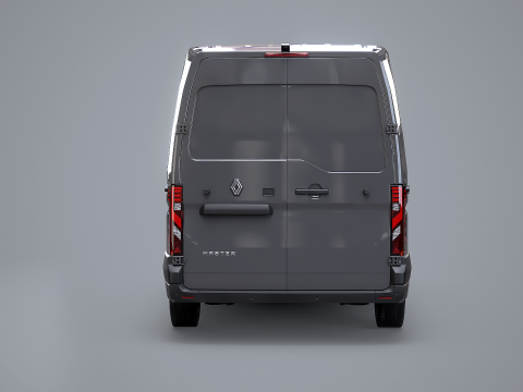 Renault Master 2025 senza interni Modello 3D