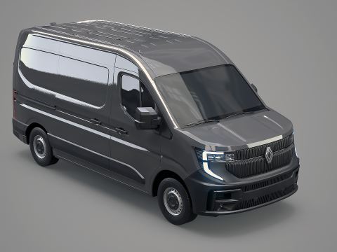 Renault Master 2025 senza interni Modello 3D