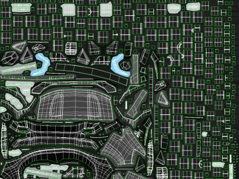 Renault Master 2025 senza interni Modello 3D