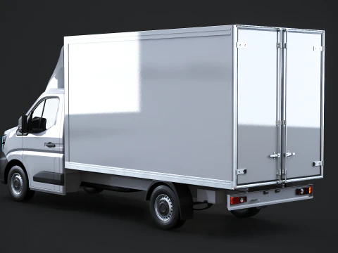 Renault Master 2025 Refrigerated Van - High-Detail 3D Model