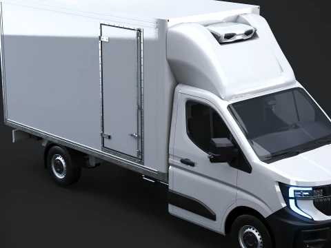 Renault Master 2025 Refrigerated Van - High-Detail 3D Model