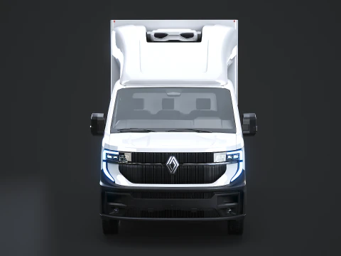 Renault Master 2025 Refrigerated Van - High-Detail 3D Model