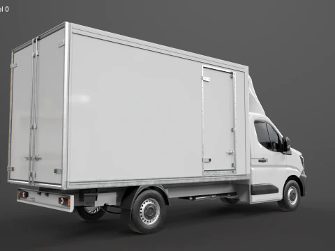 Renault Master 2025 Refrigerated Van - High-Detail 3D Model