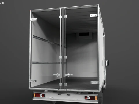 Renault Master 2025 Refrigerated Van - High-Detail 3D Model