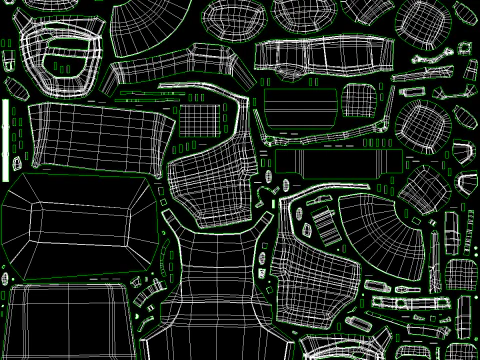 Renault Master 2025 Nessuna texture Modello 3D