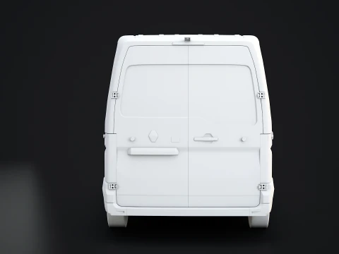 Renault Master 2025 Nessuna texture Modello 3D