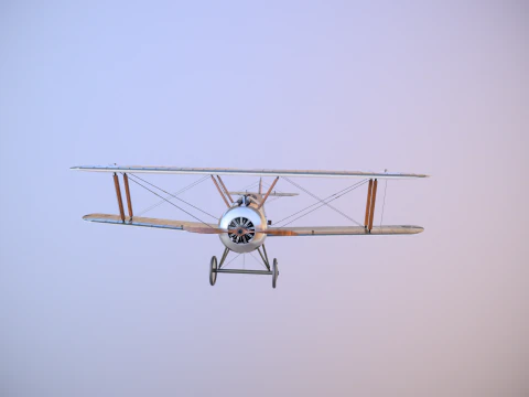 Sopwith Camel F1 3D Model