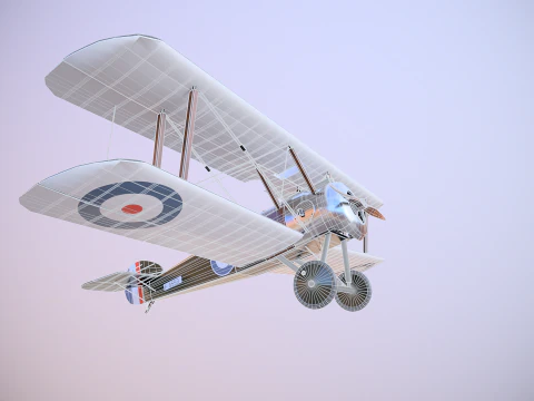 Sopwith Camel F1 3D Model