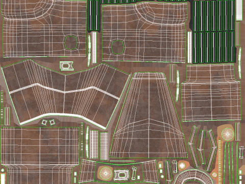 Furgone corazzato Steampunk LOD1 Modello 3D