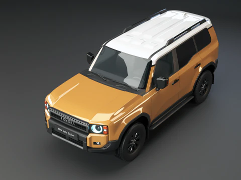 Toyota Land Cruiser 250 3D Model