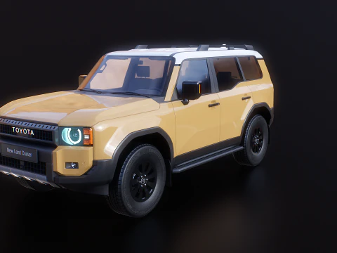 Toyota Land Cruiser 250 3D Model