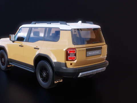 Toyota Land Cruiser 250 3D Model