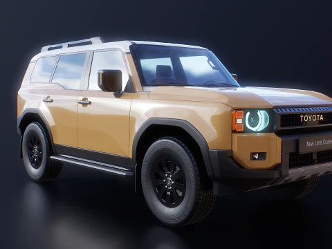 Toyota Land Cruiser 250 3D Model