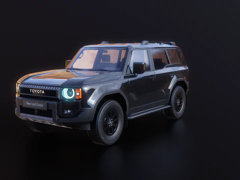 Toyota Land Cruiser 250 3D Model