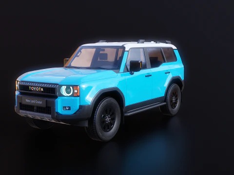 Toyota Land Cruiser 250 3D Model