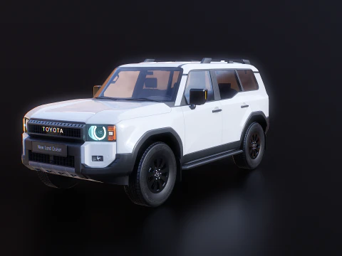 Toyota Land Cruiser 250 3D Model