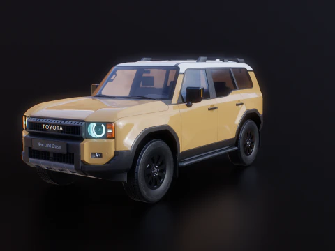 Toyota Land Cruiser 250 3D Model