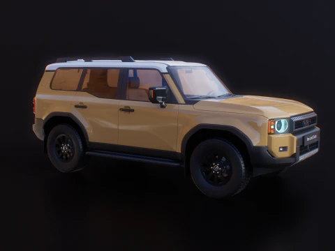 Toyota Land Cruiser 250 3D Model