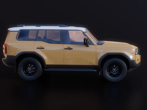 Toyota Land Cruiser 250 3D Model