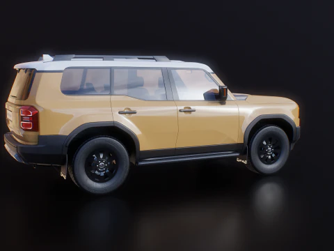 Toyota Land Cruiser 250 3D Model