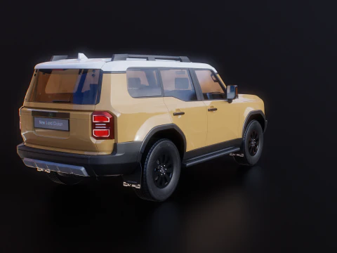 Toyota Land Cruiser 250 3D Model
