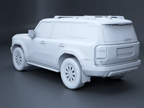 Toyota Land Cruiser 250 Prado UT Modello 3D