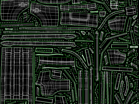 Toyota Land Cruiser 250 Prado UT Modello 3D