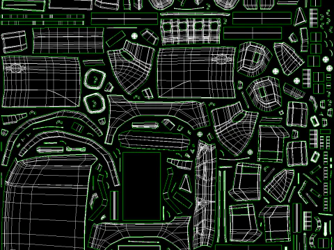 Toyota Land Cruiser 250 Prado UT Modello 3D