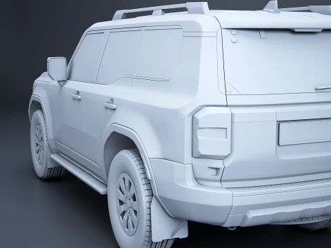 Toyota Land Cruiser 250 Prado UT Modello 3D