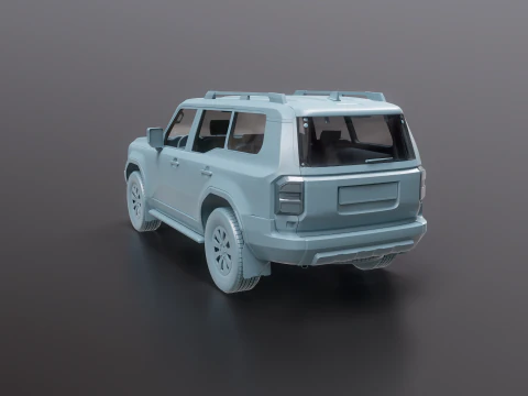 Toyota Land Cruiser 250 Prado UT Modello 3D