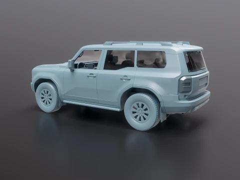 Toyota Land Cruiser 250 Prado UT Modello 3D