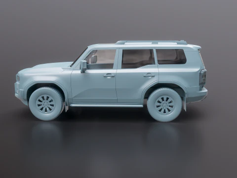 Toyota Land Cruiser 250 Prado UT Modello 3D