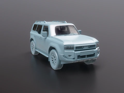 Toyota Land Cruiser 250 Prado UT Modello 3D
