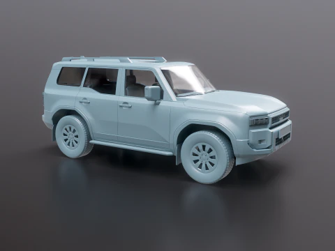 Toyota Land Cruiser 250 Prado UT Modello 3D
