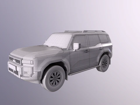 Toyota Land Cruiser 250 Prado UT Modello 3D