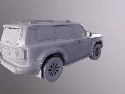 Toyota Land Cruiser 250 Prado UT Modello 3D