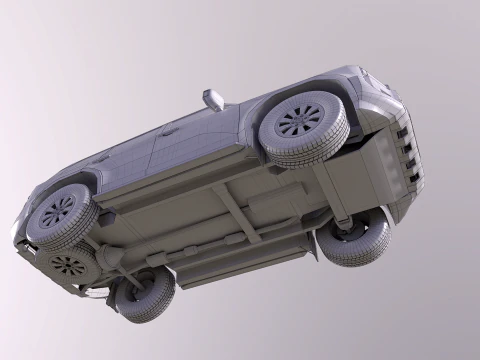 Toyota Land Cruiser 250 Prado UT Modello 3D