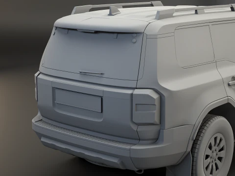 Toyota Land Cruiser 250UT Modello 3D