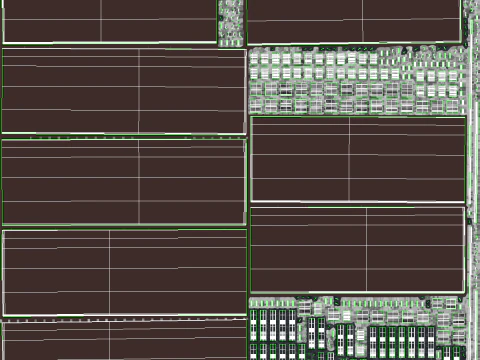 Used Aged Semi Truck Sleeper Cab with Curtain Trailer 3D Model