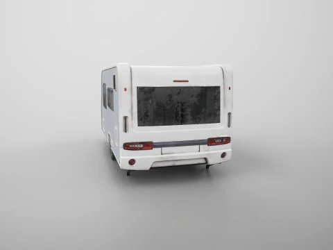 二手露营拖车 3D 模型