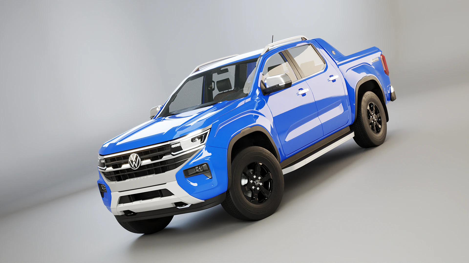 VW Amarok Adventura 2025 3D Model .c4d .max .obj .3ds .fbx .stl .blend