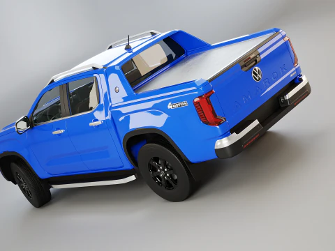 VW Amarok Adventura 2025 3D Model