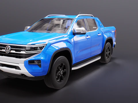VW Amarok Adventura 2025 3D Model