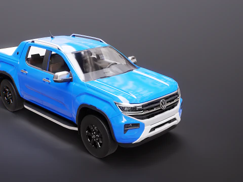 VW Amarok Adventura 2025 3D Model