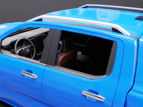 VW Amarok Adventura 2025 3D Model
