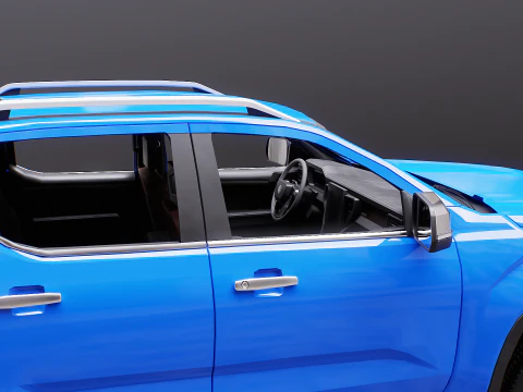 VW Amarok Adventura 2025 3D Model