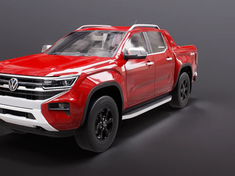 VW Amarok Adventura 2025 3D Model