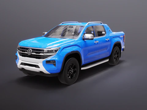 VW Amarok Adventura 2025 3D Model