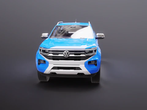 VW Amarok Adventura 2025 3D Model